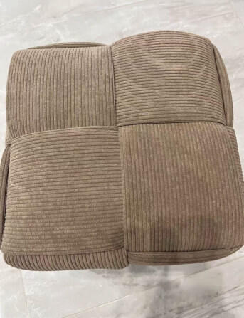 สตูลผ้าลูกฟูก MY DOLLS HOUSE COZY CUBE 38 ซม. สีน้ำตาล_3